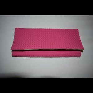 Pink travel jewelry case